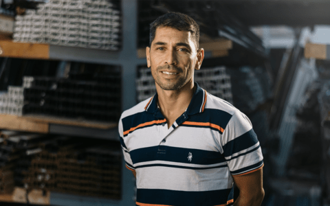 David Rasger gererente comercial ar aberturas